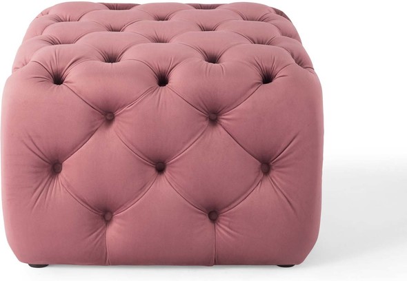 accent ottoman chair Modway Furniture Sofas and Armchairs Dusty Rose