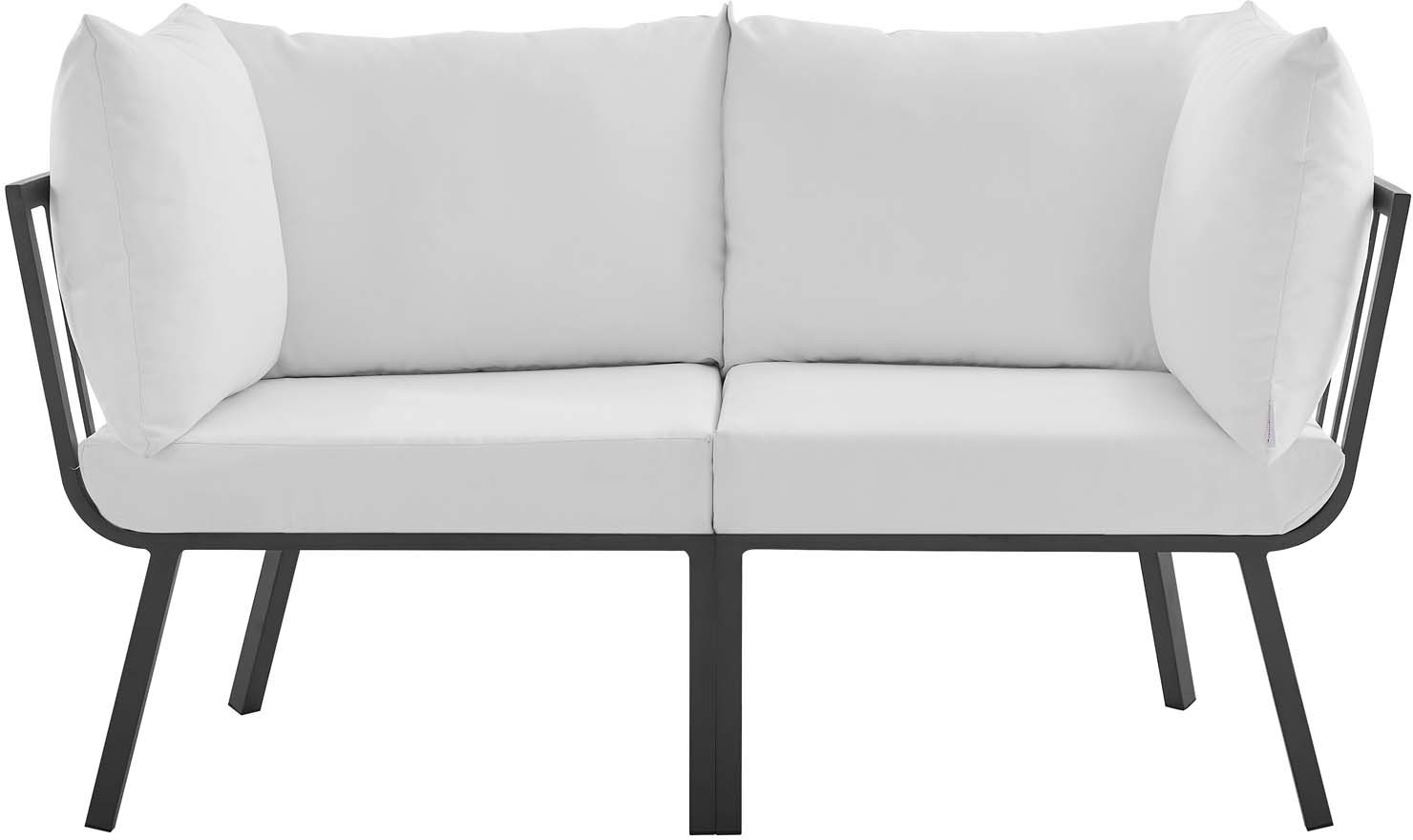 low cost sectional sofas Modway Furniture Sofa Sectionals Gray White