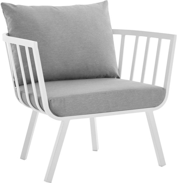 out door patio swing Modway Furniture Sofa Sectionals White Gray