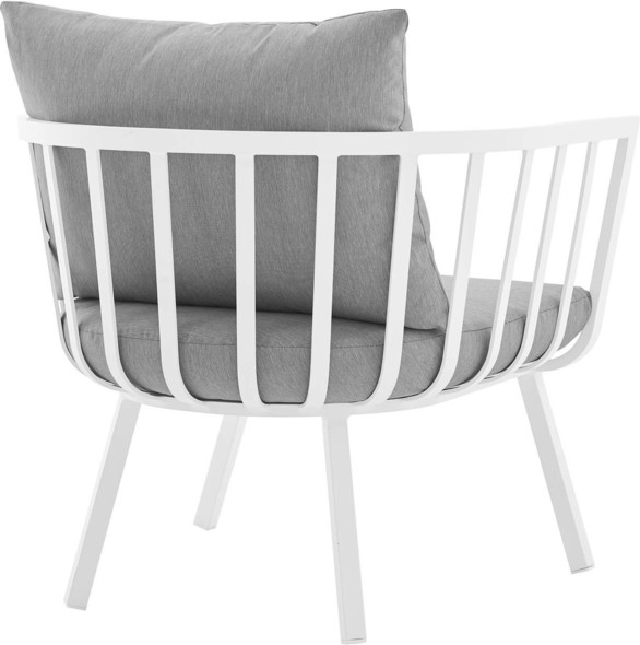 out door patio swing Modway Furniture Sofa Sectionals White Gray