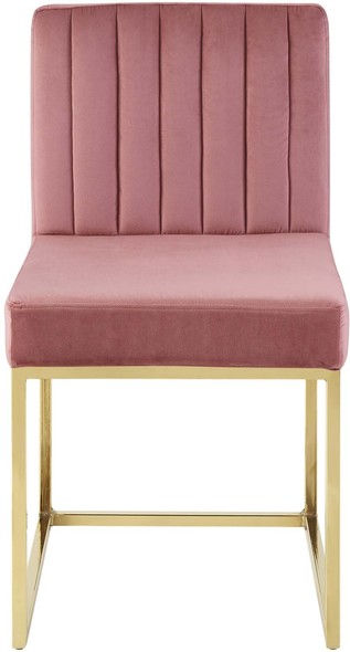 latest dining set design Modway Furniture Dining Chairs Gold Dusty Rose
