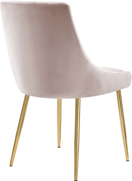 modern chair design for dining table Modway Furniture Dining Chairs Gold Pink