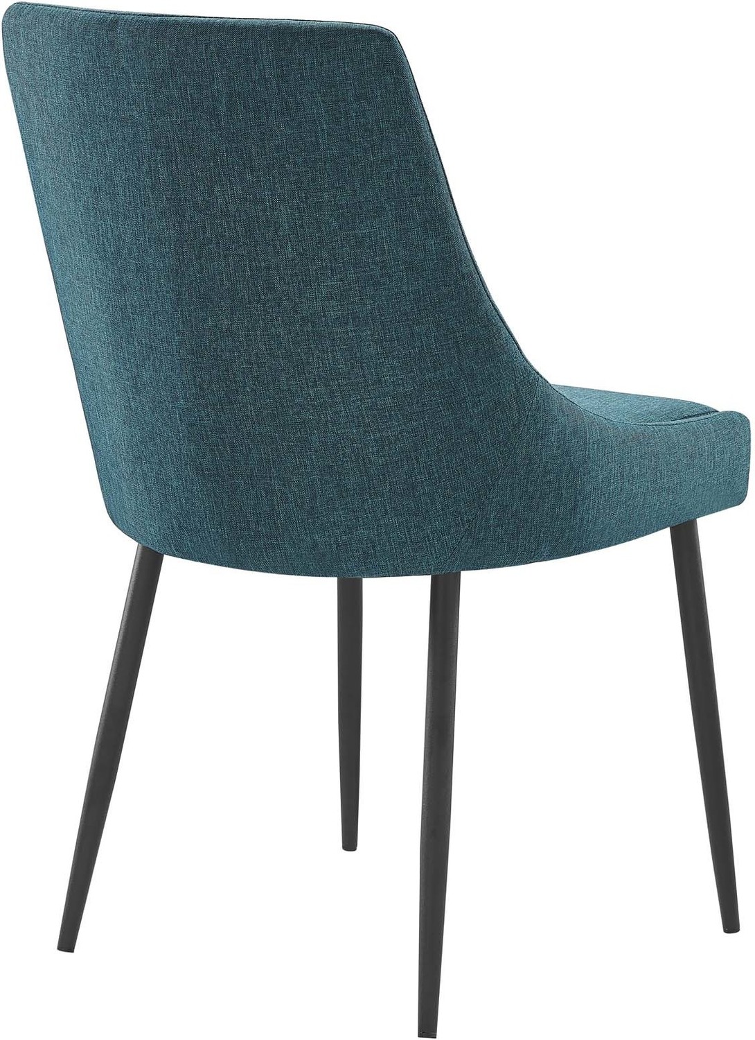 dining set with upholstered chairs Modway Furniture Dining Chairs Black Teal