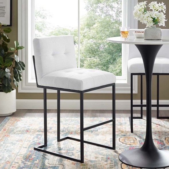 gray bar stools set of 4 Modway Furniture Bar and Counter Stools Black White