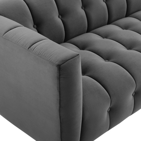 brand couch Modway Furniture Sofas and Armchairs Charcoal