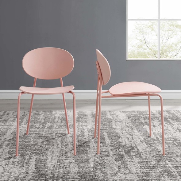dining room end chairs Modway Furniture Dining Chairs Dining Room Chairs Pink