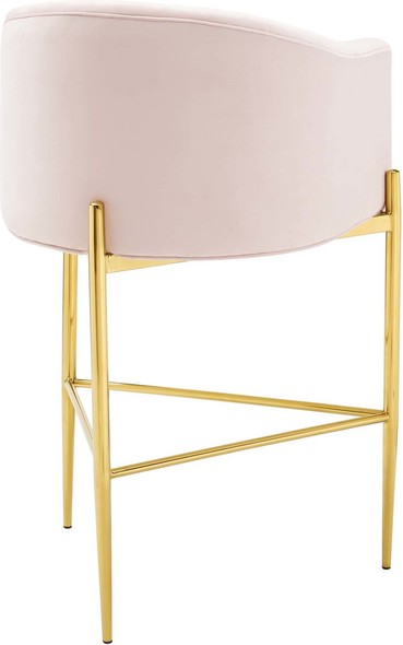 white and gold counter stools Modway Furniture Bar and Counter Stools Pink