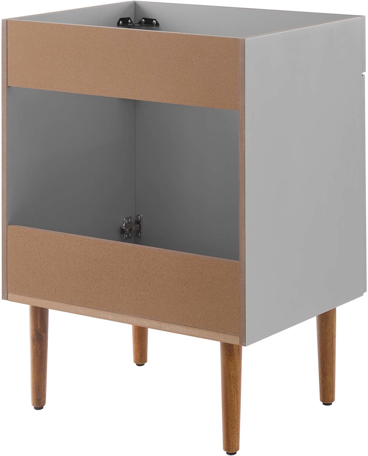 floating bathroom vanity cabinet only Modway Furniture Vanities Gray Walnut