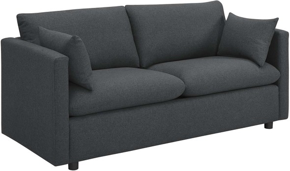 cheap small sectional sofa Modway Furniture Sofas and Armchairs Gray