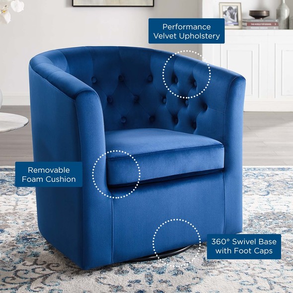 designer arm chair Modway Furniture Sofas and Armchairs Navy