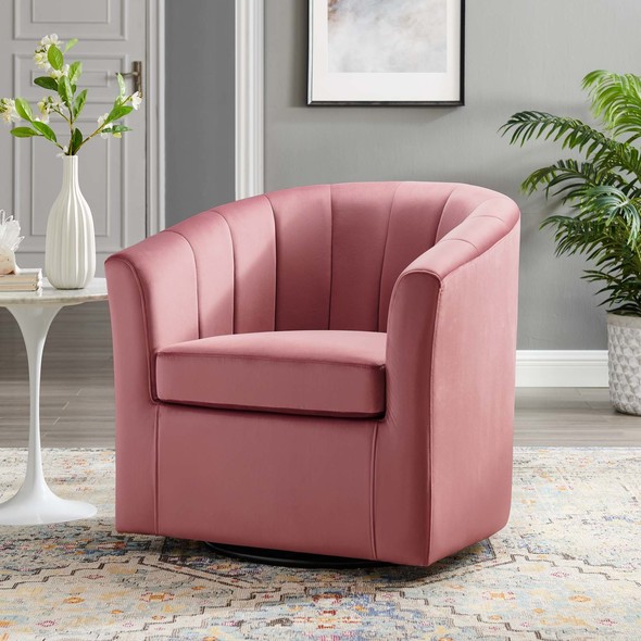 modern lounge chair Modway Furniture Sofas and Armchairs Dusty Rose