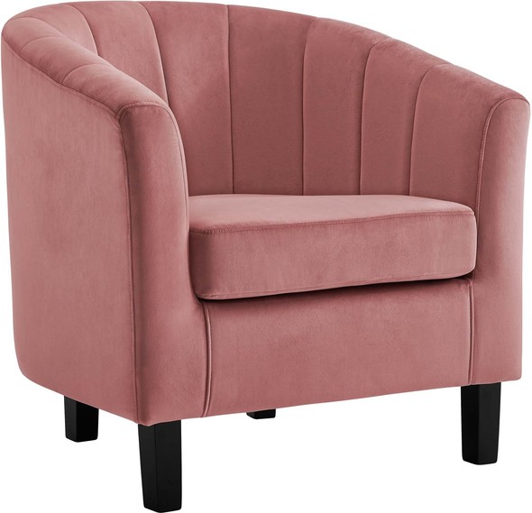 home chair design Modway Furniture Sofas and Armchairs Dusty Rose