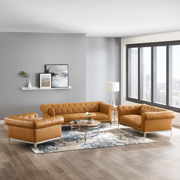 dark grey sectional Modway Furniture Sofas and Armchairs Tan