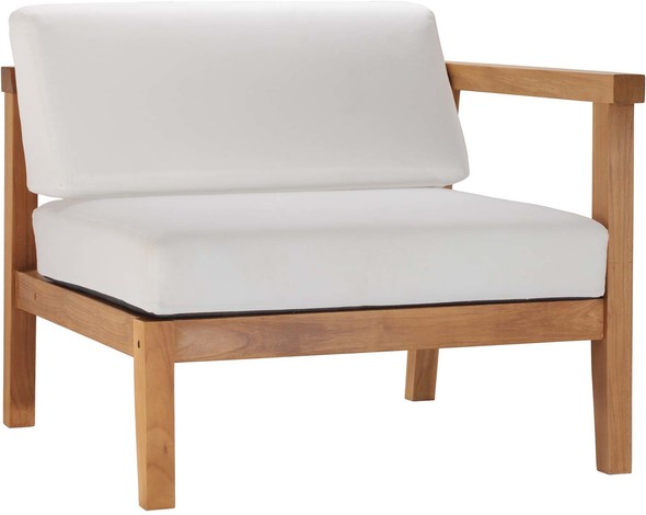 small velvet couch Modway Furniture Daybeds and Lounges Natural White