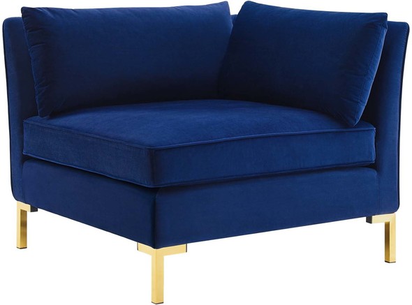 green small sectional Modway Furniture Sofas and Armchairs Navy
