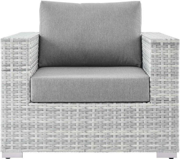 accent chairs for living room near me Modway Furniture Bar and Dining Chairs Light Gray Gray