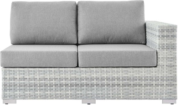 ikea couch pull out sectional Modway Furniture Sofa Sectionals Light Gray Gray
