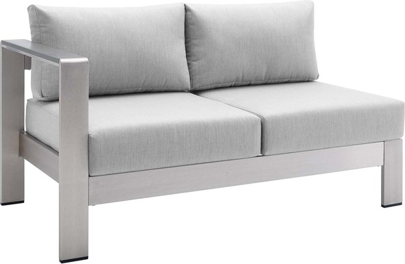 gray couches for sale Modway Furniture Sofa Sectionals Silver Gray
