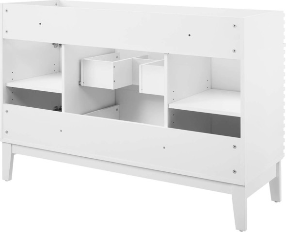 black bathroom cabinets Modway Furniture Vanities White
