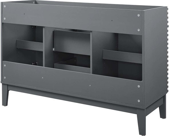 72 vanity Modway Furniture Vanities Gray