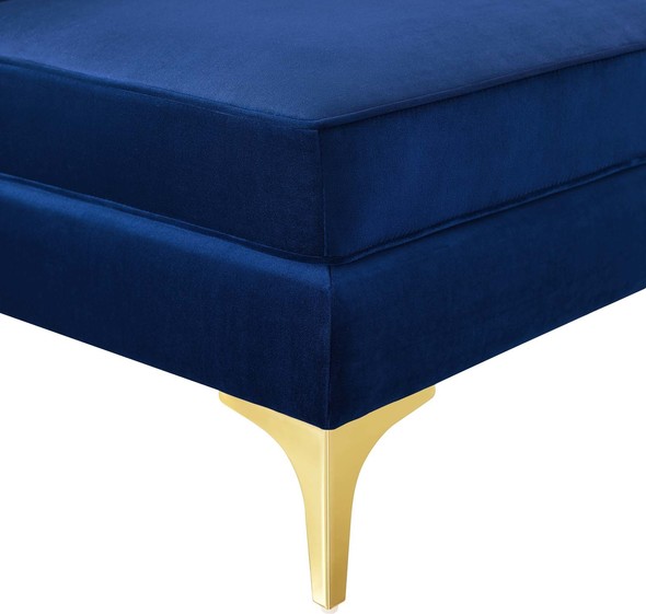 blue velvet couches for sale Modway Furniture Sofas and Armchairs Navy