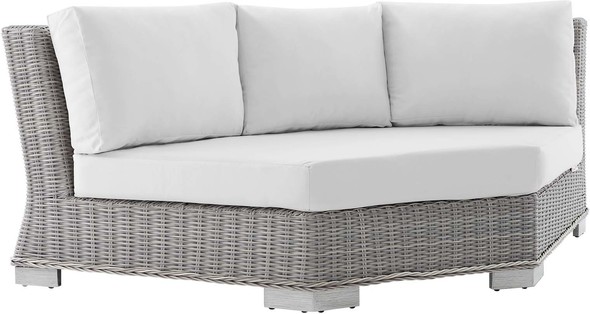 red sectional ashley furniture Modway Furniture Sofa Sectionals Light Gray White