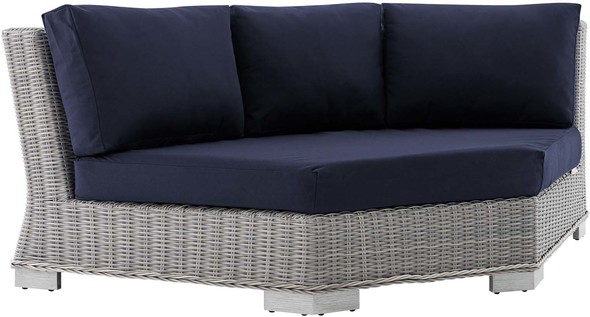 red sectional couch Modway Furniture Sofa Sectionals Light Gray Navy
