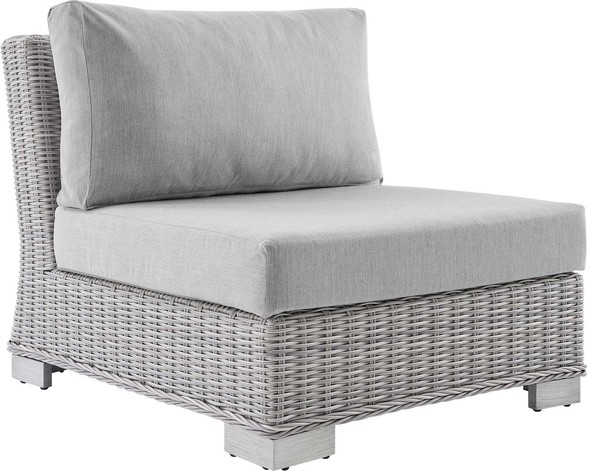 outdoor corner seating Modway Furniture Sofa Sectionals Light Gray Gray