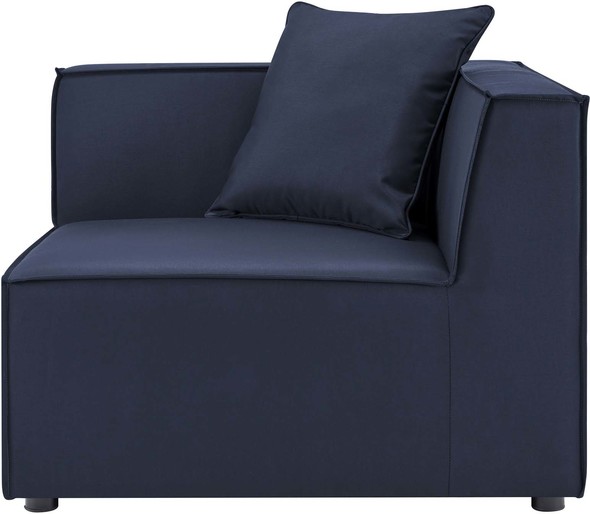 convertible sectional sofa couch Modway Furniture Sofa Sectionals Navy