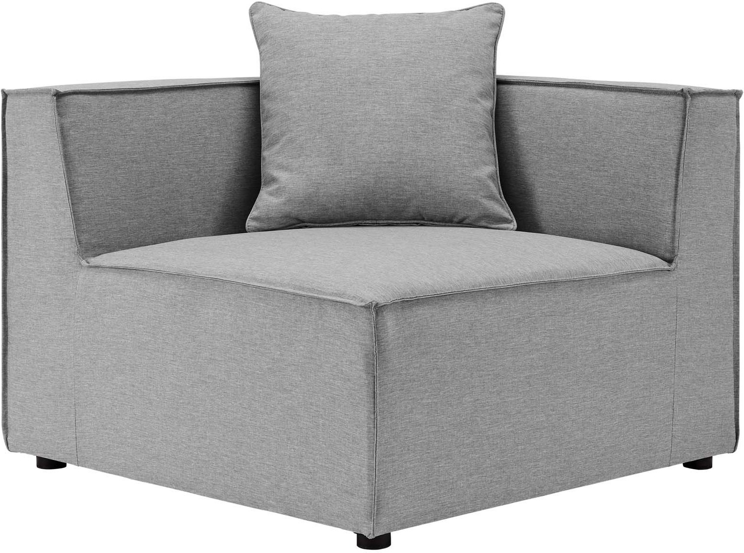 large contemporary sectional sofa Modway Furniture Sofa Sectionals Gray