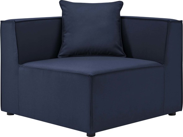 sectional sofa with ottoman bed Modway Furniture Sofa Sectionals Navy