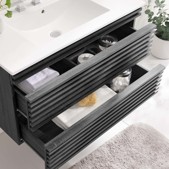 best place to purchase bathroom vanity Modway Furniture Vanities Charcoal White