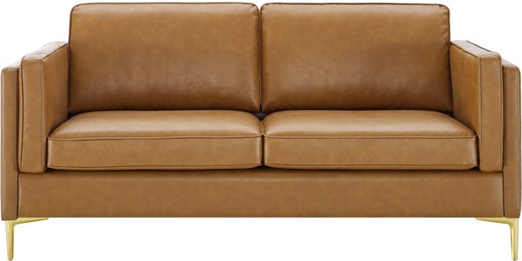 find sofa Modway Furniture Sofas and Armchairs Tan