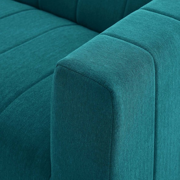 contemporary couches Modway Furniture Sofas and Armchairs Teal
