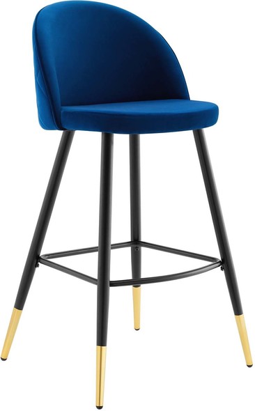 2 bar stools with backs Modway Furniture Bar and Counter Stools Navy