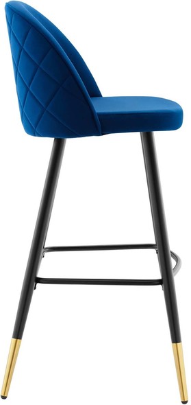 2 bar stools with backs Modway Furniture Bar and Counter Stools Navy