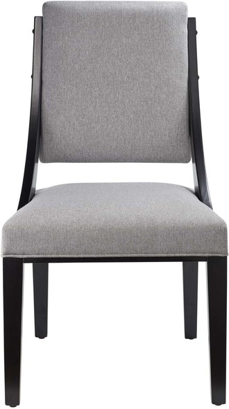 upholstered mid century modern dining chairs Modway Furniture Dining Chairs Light Gray