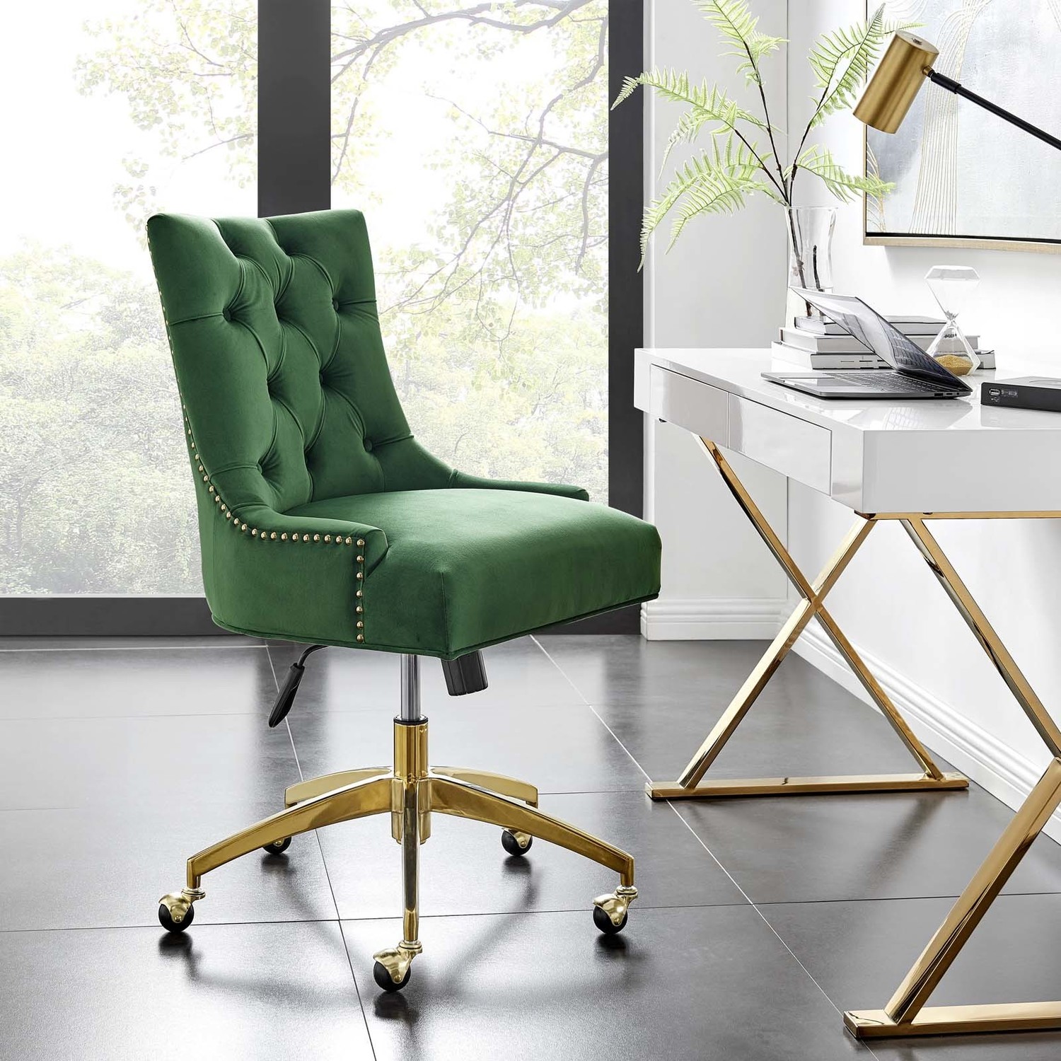 good mesh office chair Modway Furniture Office Chairs Gold Emerald