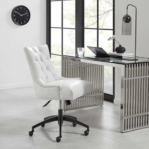 folding mesh chair Modway Furniture Office Chairs Black White