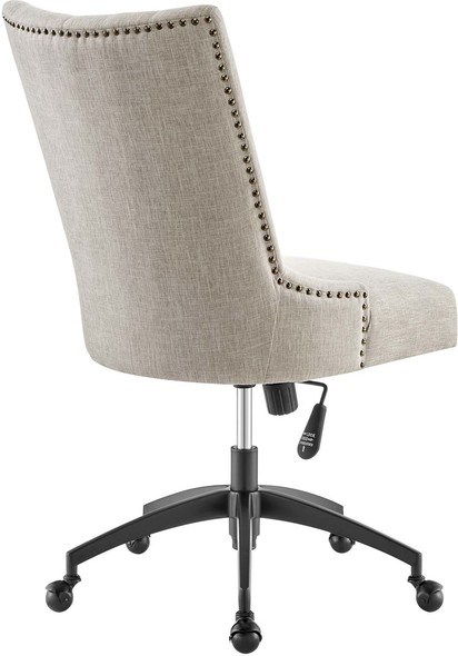 high office stool Modway Furniture Office Chairs Black Beige
