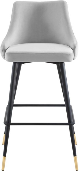 black bar stools wood Modway Furniture Bar and Counter Stools Light Gray