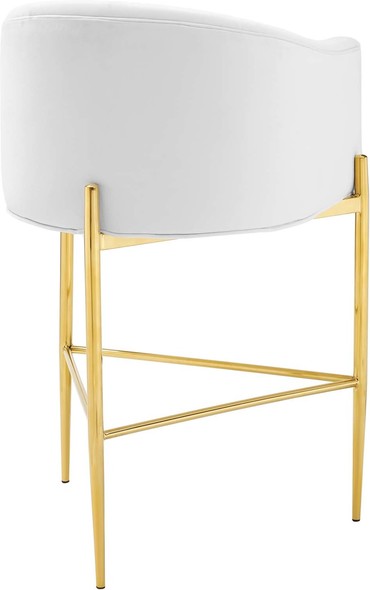 verona bar stools Modway Furniture Bar and Counter Stools White