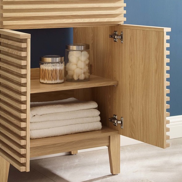 modern bathroom vanity designs Modway Furniture Vanities Oak