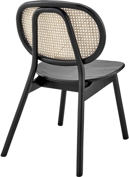 modern contemporary dining room Modway Furniture Dining Chairs Black