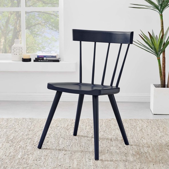 kitchen and dining chairs Modway Furniture Dining Chairs Midnight Blue