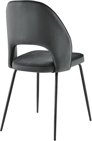 french dining room chairs Modway Furniture Dining Chairs Black Gray