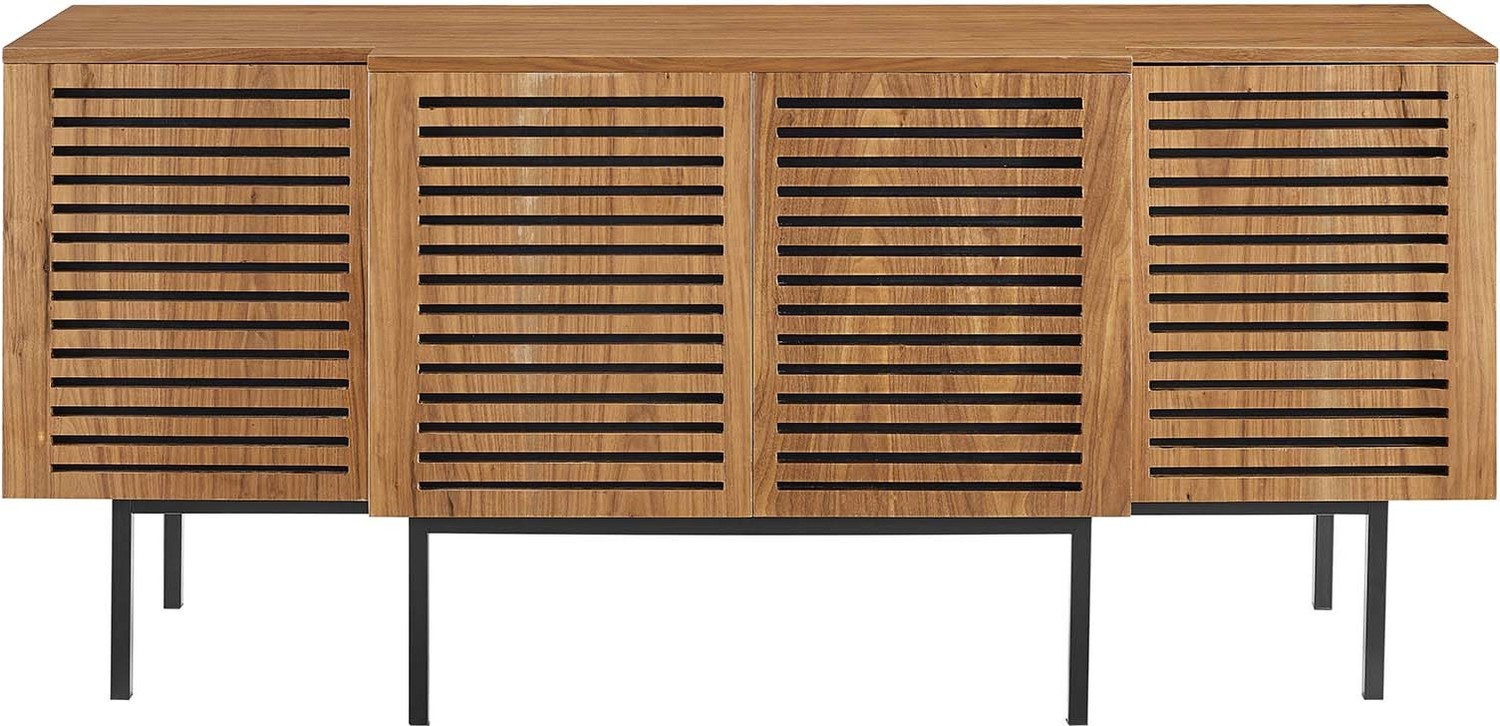 sideboard buffet with drawers Modway Furniture Decor Walnut