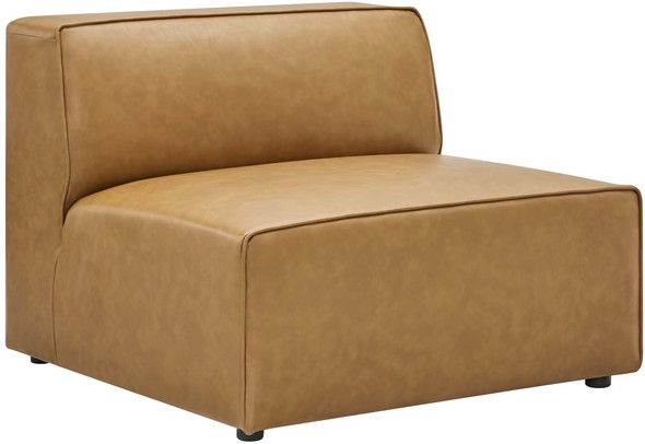couch with chaise and bed Modway Furniture Sofas and Armchairs Tan