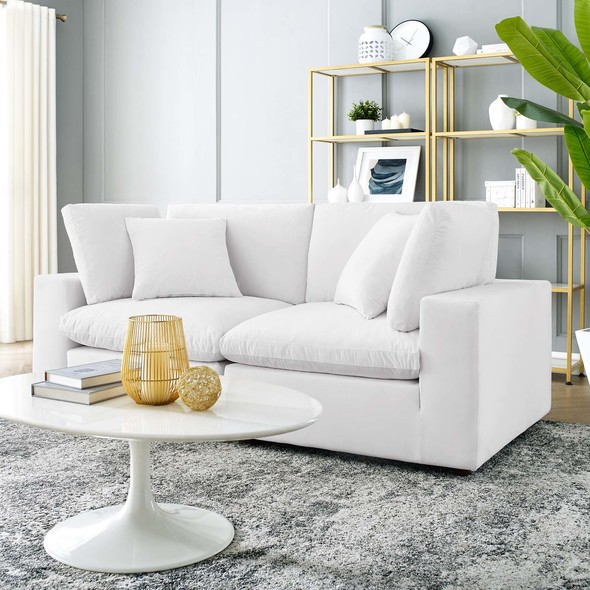 best microfiber sectionals Modway Furniture Sofas and Armchairs White
