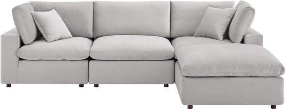 sectional sofa sale clearance Modway Furniture Sofas and Armchairs Light Gray